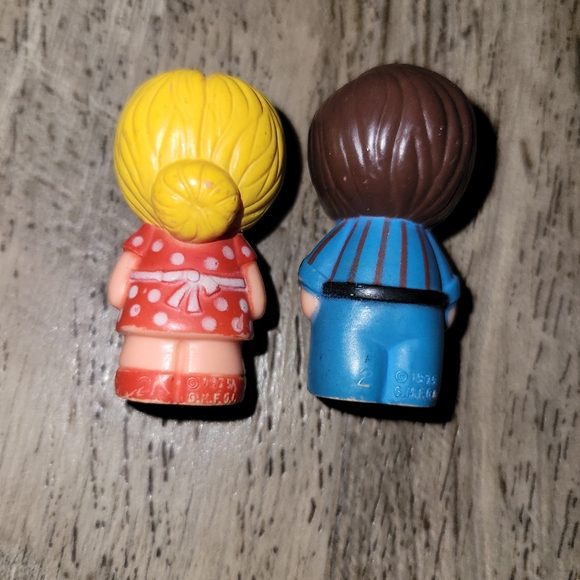 Vintage 1975 Kenner tree tots Figures And Little Chair - Picture 10 of 15